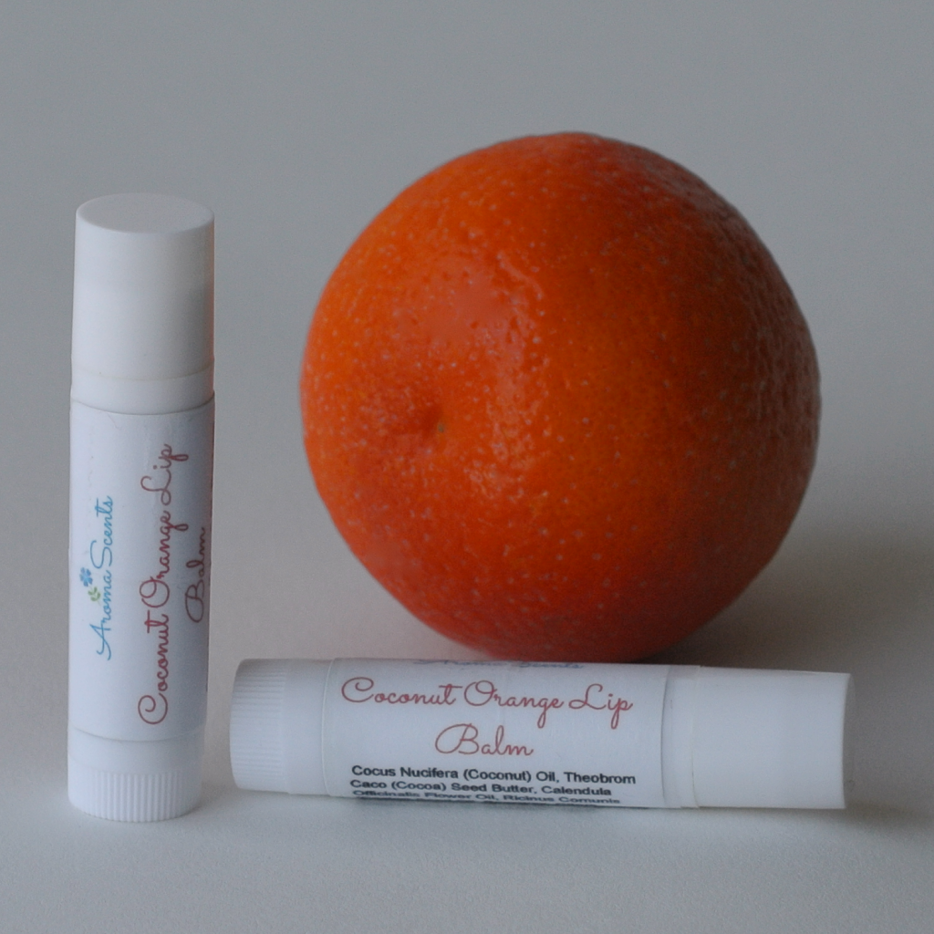 Coconut Orange Lip Balm