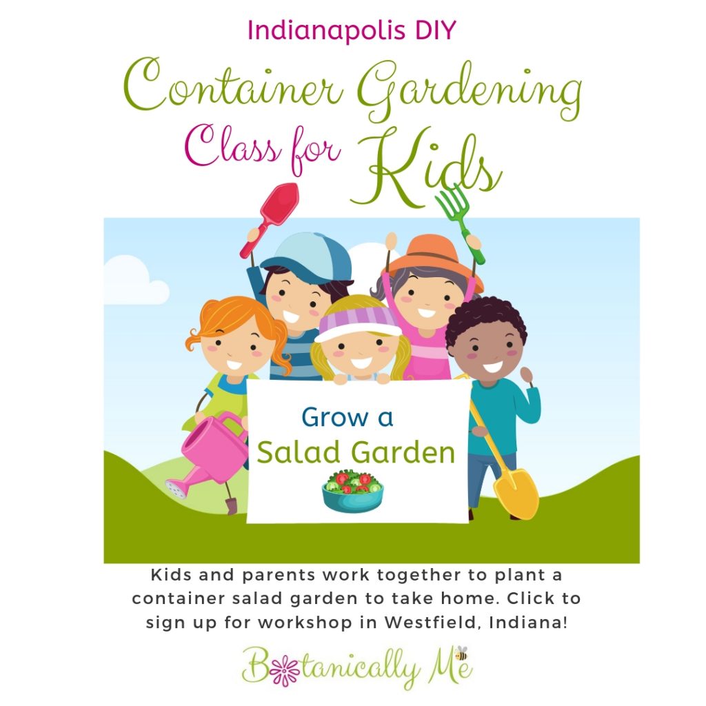 container gardening class for kids
